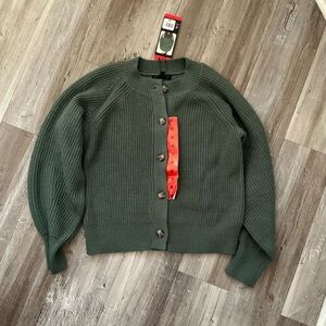 Banana Republic Medium Green Cardigan